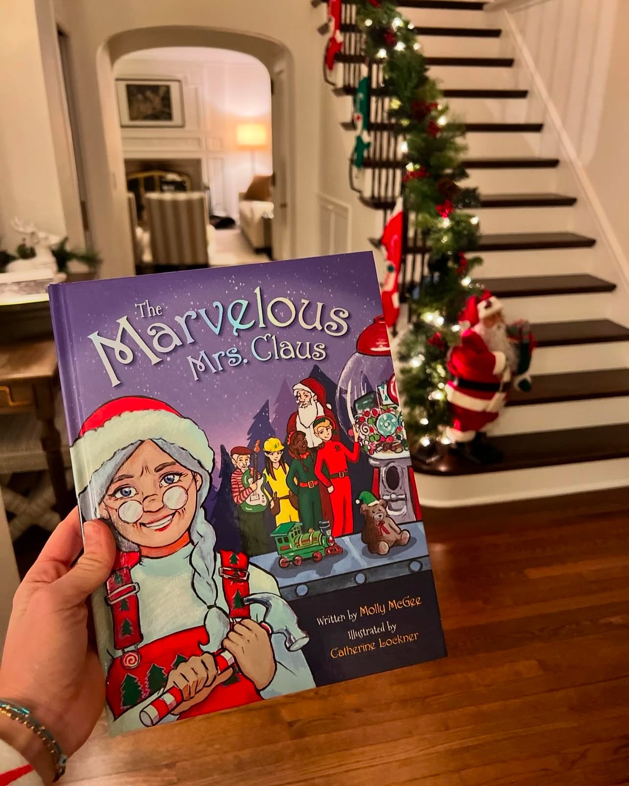 Award Winning Marvelous Mrs. Claus Hardcover Book