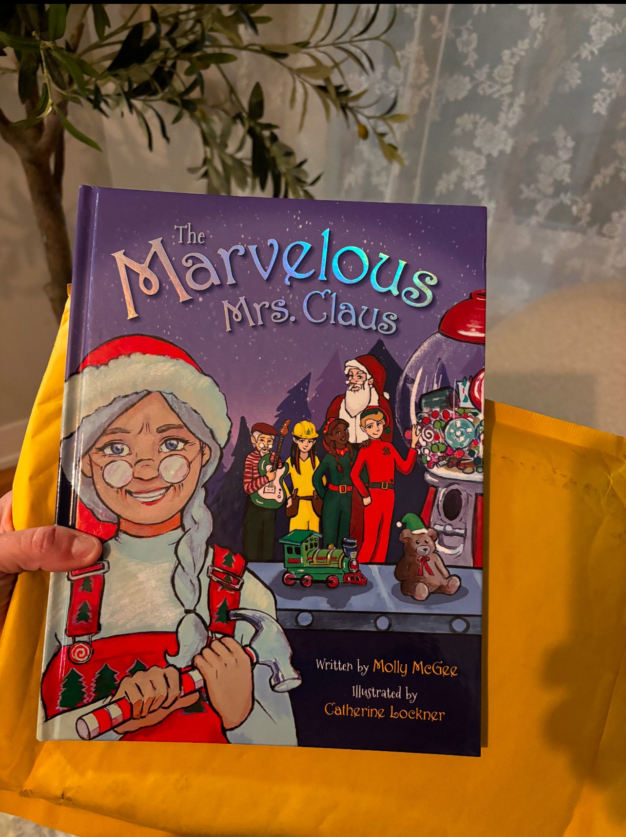 Award Winning Marvelous Mrs. Claus Hardcover Book